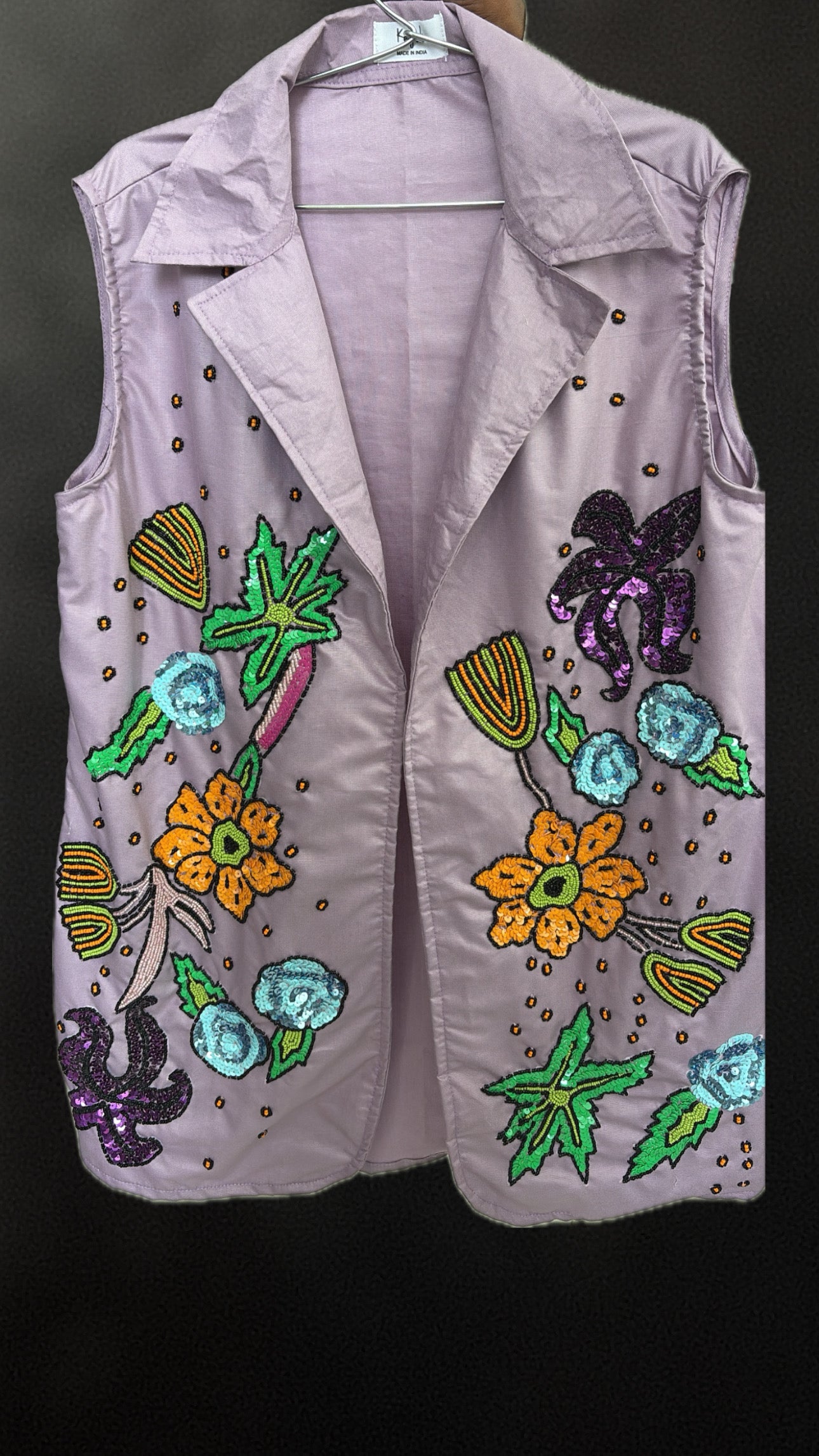 Green Sequin Dress and Blazer Set